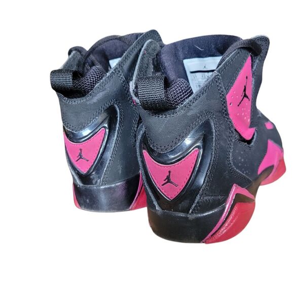 Kids Jordan True Flight GG Black Sport   Fuchsia - Picture 3 of 5